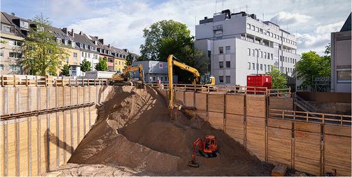 Schlüsselfertige Baugrube für Uniklinik Köln